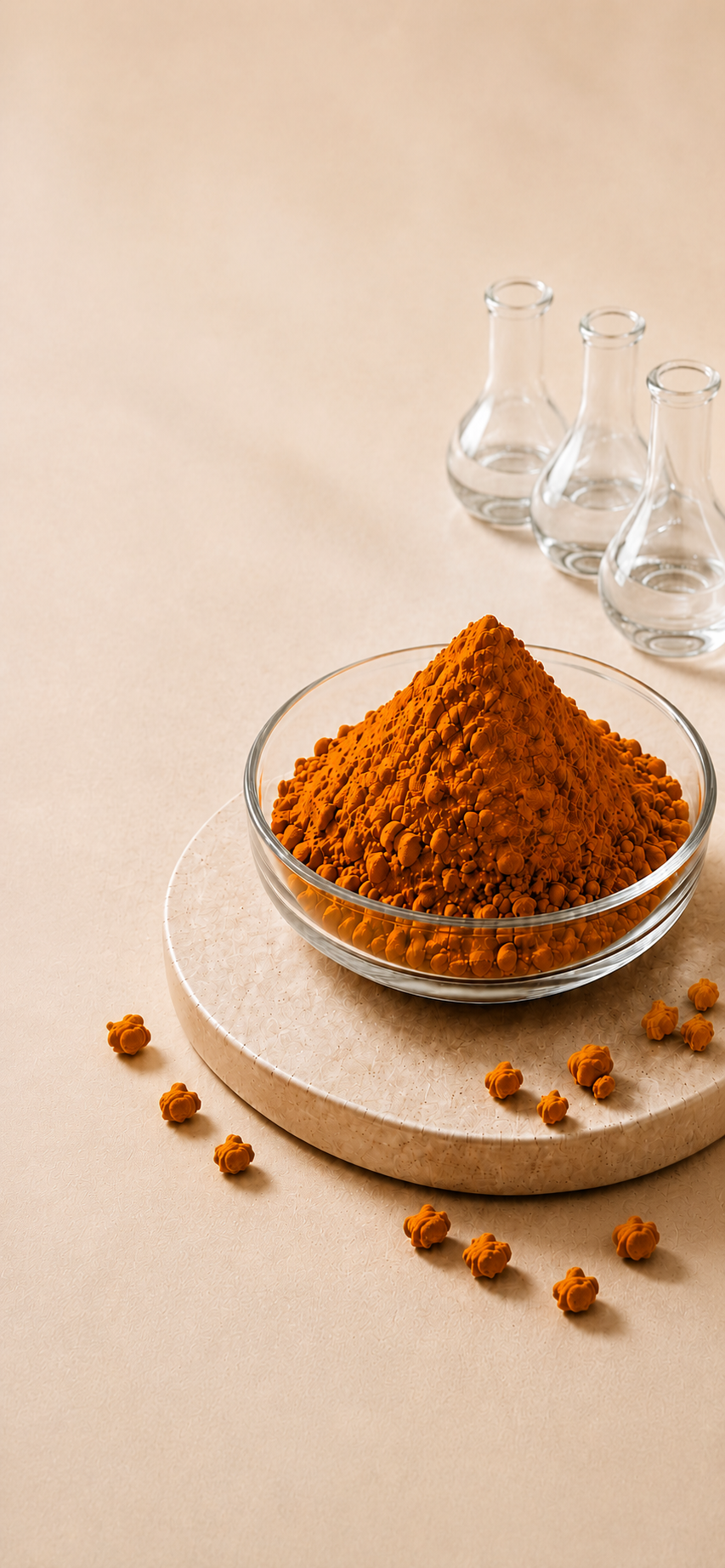 Curcupure product background